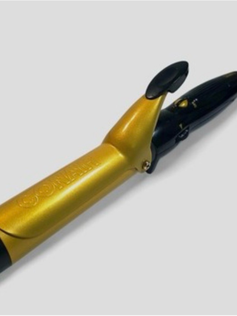 Gold Curling Iron Hair Styler - Unbranded